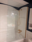 Fixed Tub Screen With Brass Side Channel